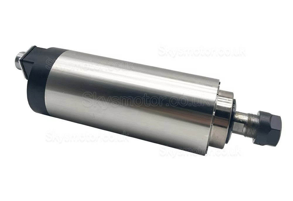 Air Cooled CNC Spindle Motor GDZ-80F-2.2B 220V/380V 5A 2.2kW 24000RPM ER20 Collet 400Hz
